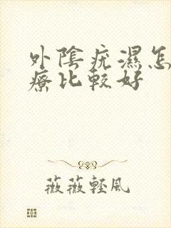 外阴疣湿怎么治疗比较好