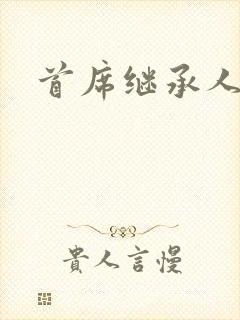 首席继承人