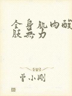 全身肌肉酸痛四肢无力