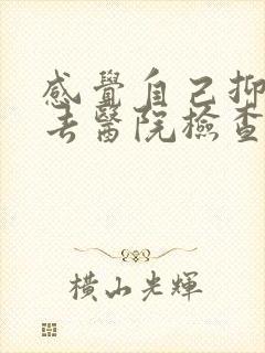感觉自己抑郁了去医院检查要多少钱