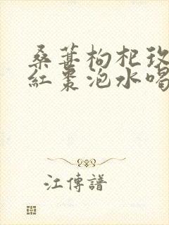 桑葚枸杞玫瑰花红枣泡水喝的功效封面