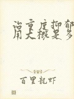 治重度抑郁的费用大概是多少