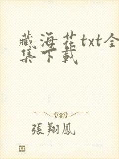 藏海花txt全集下载