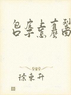 包皮上有裂开的口子怎么回事封面