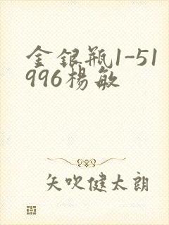金银瓶1-51996杨敏