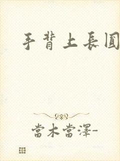 手背上长圆圈癣