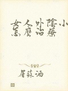女人外阴小疙瘩怎么治疗