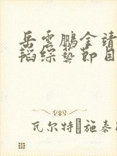 岳云鹏金靖黄子韬综艺节目