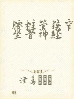 腰椎管狭窄压迫坐骨神经