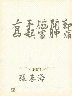右手腕关节骨头凸起处肿痛封面
