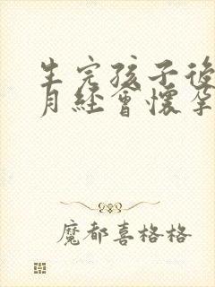 生完孩子后没来月经会怀孕吗