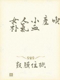女人小产吃什么补气血