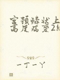 宫颈鳞状上皮内高度病变2级