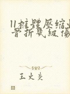 l1椎体压缩性骨折几级伤