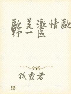 欧美激情欧美狂野一区
