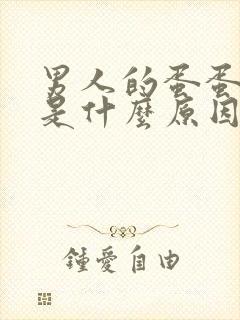 男人的蛋蛋肿疼是什么原因?