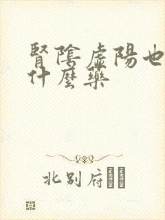 肾阴虚阳也虚吃什么药