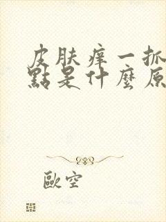 皮肤痒一抓起红点是什么原因