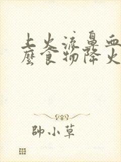 上火流鼻血吃什么食物降火