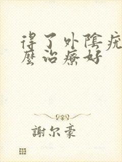 得了外阴疣湿怎么治疗好