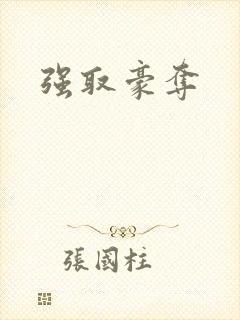 强取豪夺封面