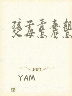 孩子青春期叛逆父母怎么怎么办