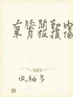 右膝关节内外侧半月板损伤3度怎么治疗封面