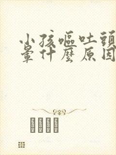 小孩呕吐头痛头晕什么原因引起的