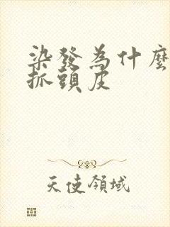 染发为什么不能抓头皮