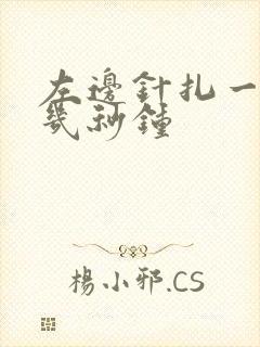 左边针扎一样疼几秒钟