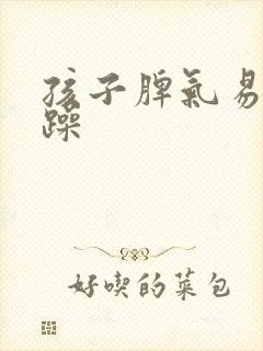 孩子脾气易怒暴躁封面