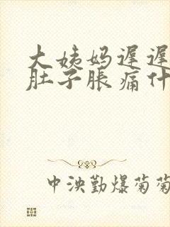 大姨妈迟迟不来肚子胀痛什么原因