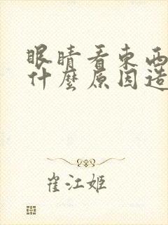 眼睛看东西模糊什么原因造成