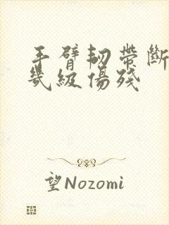 手臂韧带断裂算几级伤残