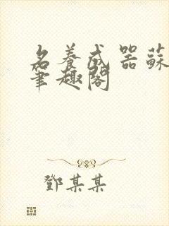 名养成器苏沫沫笔趣阁封面