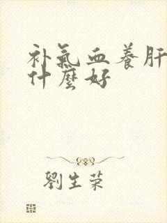 补气血养肝肾吃什么好