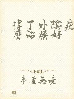 得了外阴疣湿怎么治疗好