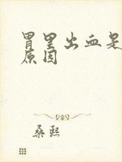 胃里出血是什么原因封面