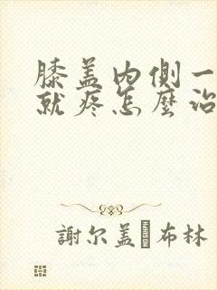 膝盖内侧一弯曲就疼怎么治封面