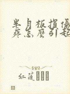 半月板损伤膝盖疼怎么引起的