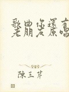 歌曲你还有多少老朋友原唱封面