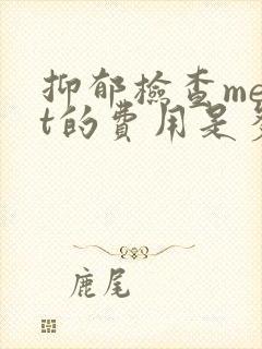 抑郁检查mect的费用是多少