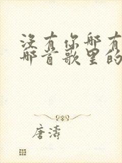 没有你哪有我是哪首歌里的歌词