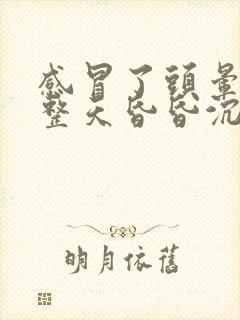 感冒了头晕脑胀整天昏昏沉沉封面
