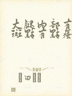 大腿内部有紫色斑点有点瘙痒封面