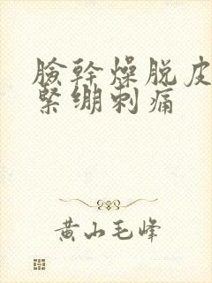 脸干燥脱皮泛红紧绷刺痛