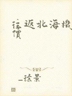 往返北海机票特价