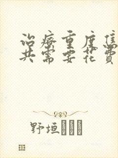 治疗重度焦虑一共需要花费多少钱封面