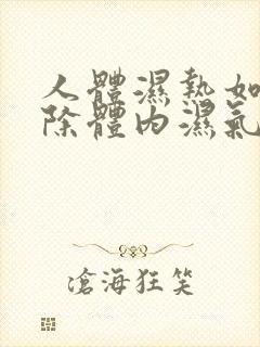 人体湿热如何排除体内湿气