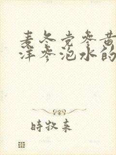 麦冬党参黄芪西洋参泡水的功效